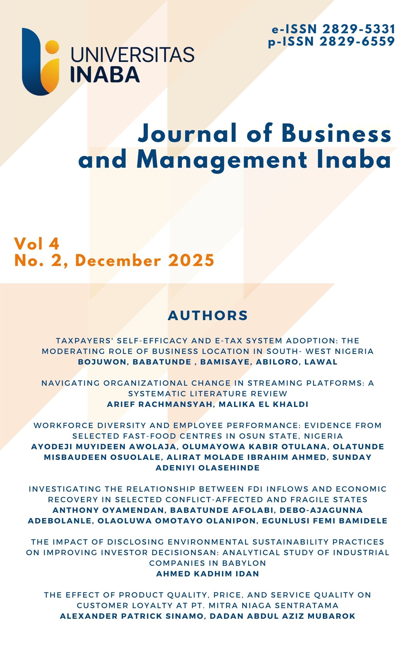 					View Vol. 4 No. 2 (2025): Volume 4 Number 2, December 2025
				