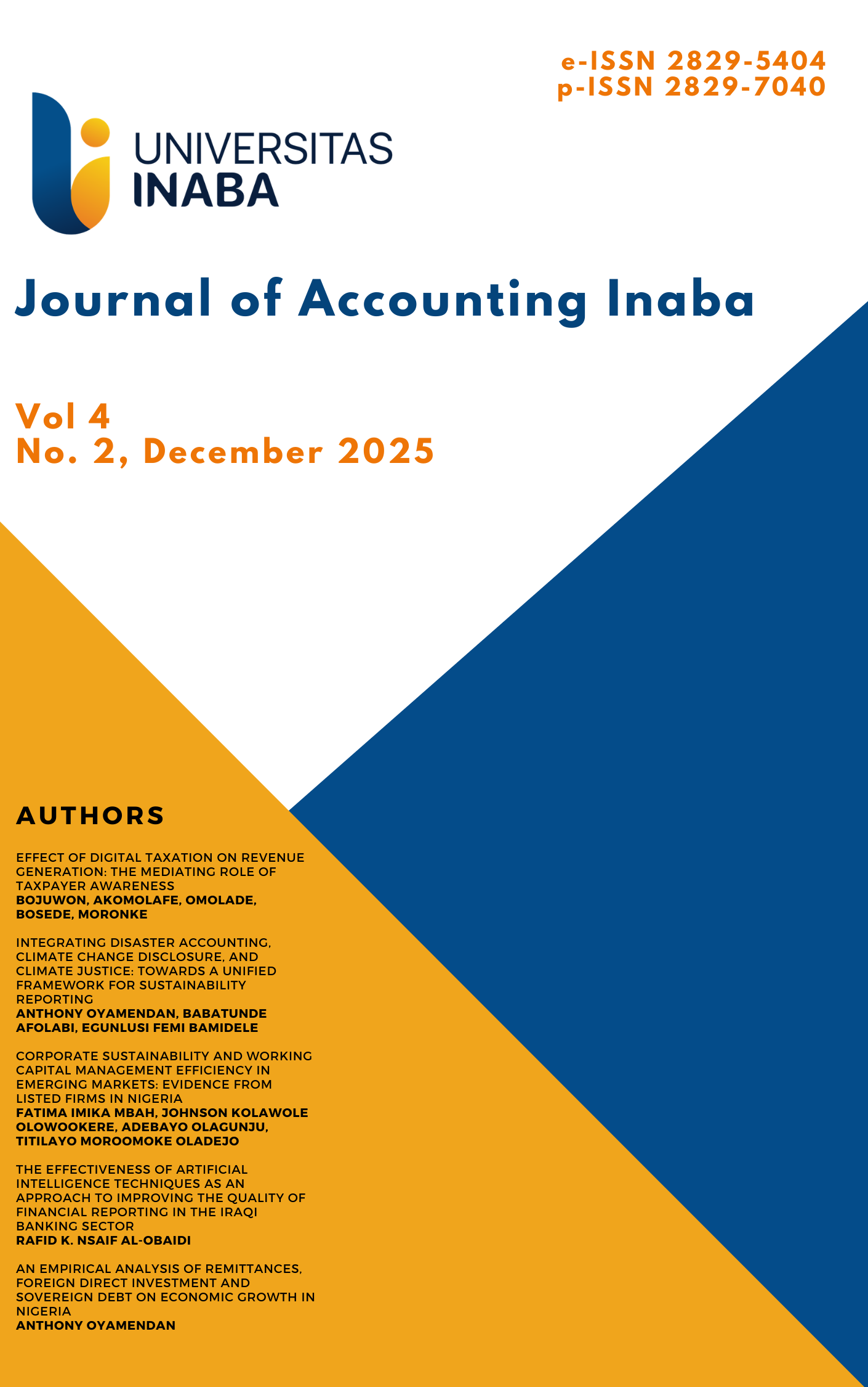 					View Vol. 4 No. 2 (2025): Volume 4 Number 2, December 2025
				