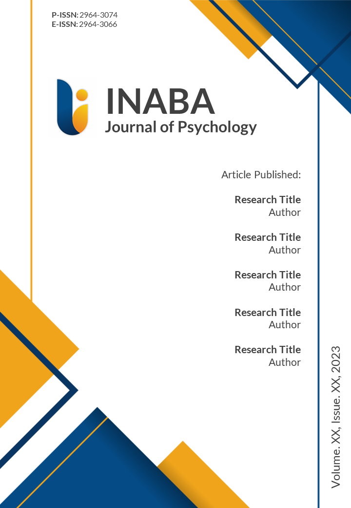 					View Vol. 1 No. 01 (2023): INABA Journal of Psychology (IJOP), Vol. 01, Issue. 01, 2023
				